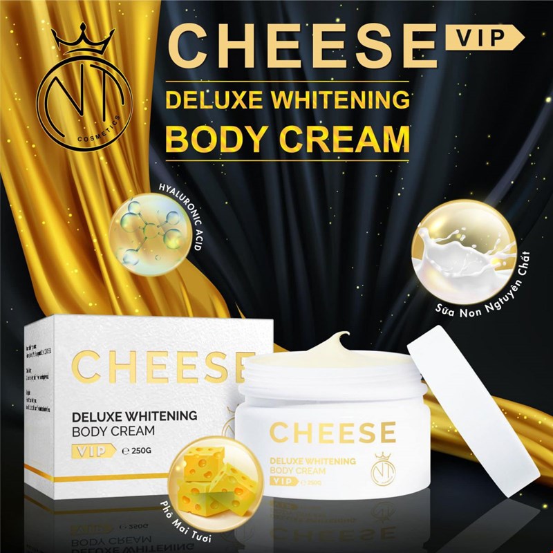 Kem Body Cheese Phô Mai Deluxe Whitening