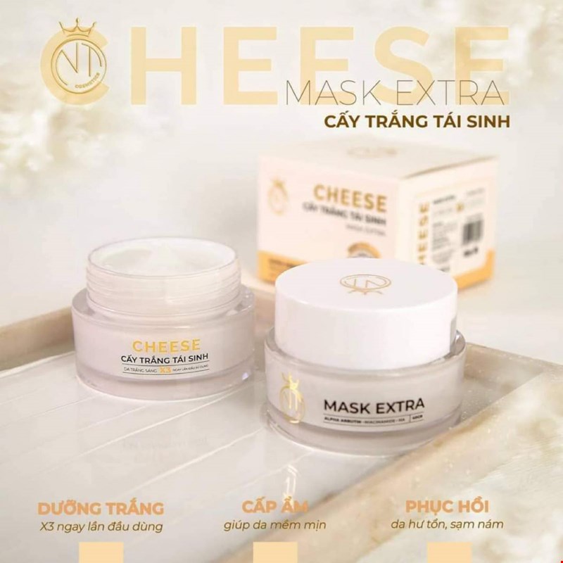Mặt Nạ Cấy Trắng Tái Sinh Cheese